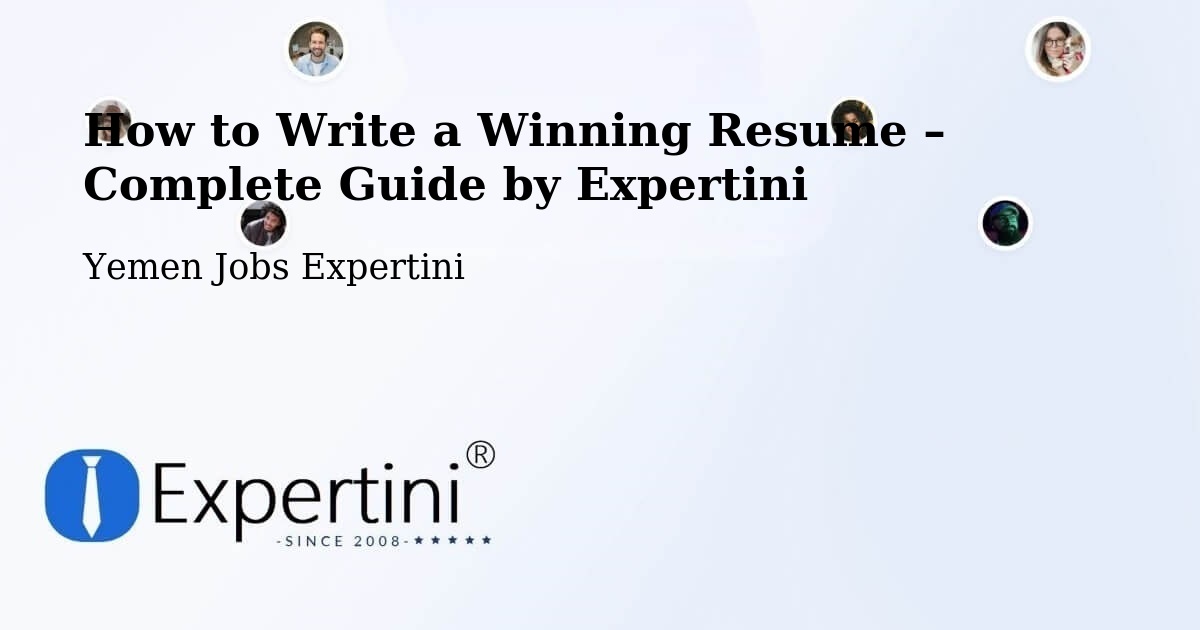 Resume Writing Guide for Job Seekers – Dhi Na'Im - Dhi Na'Im, Yemen Jobs Expertini